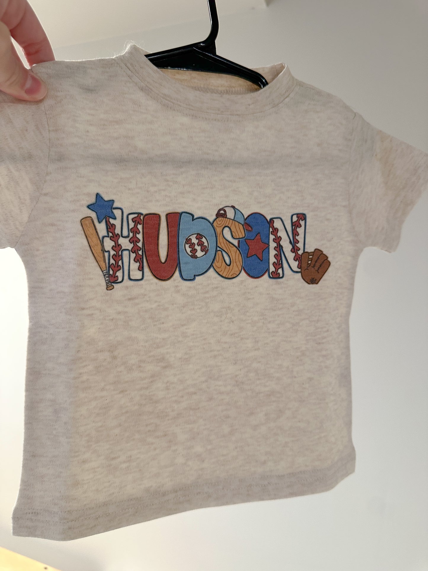 Custom Baseball Letters Name