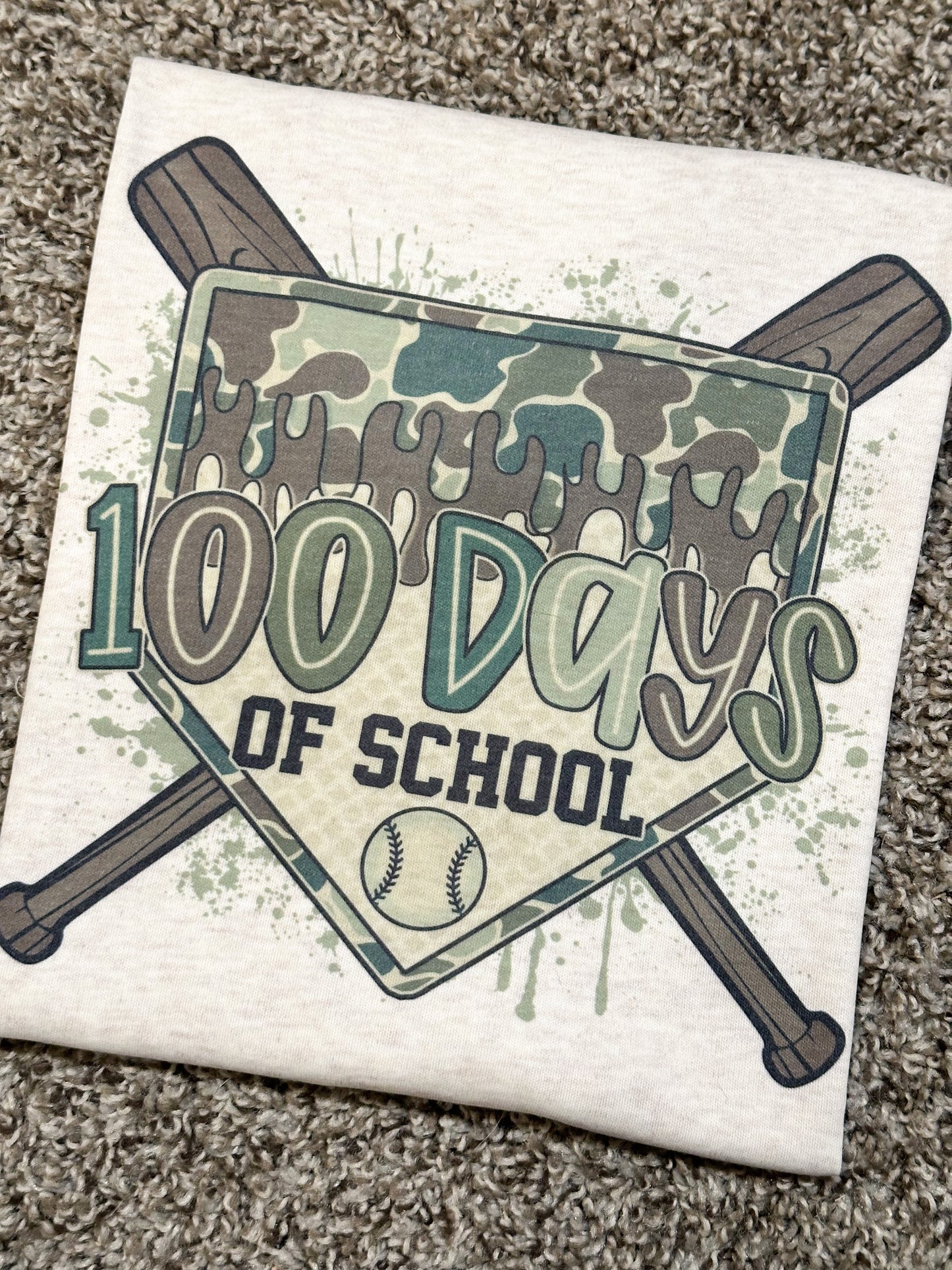100 Days School Home Plate