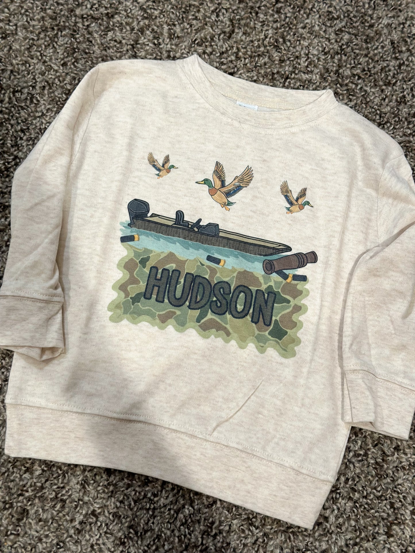 Custom Name Duck Boat