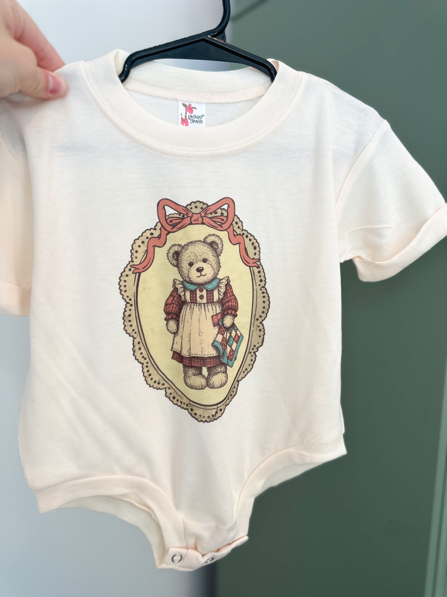 Vintage Quilt Bear