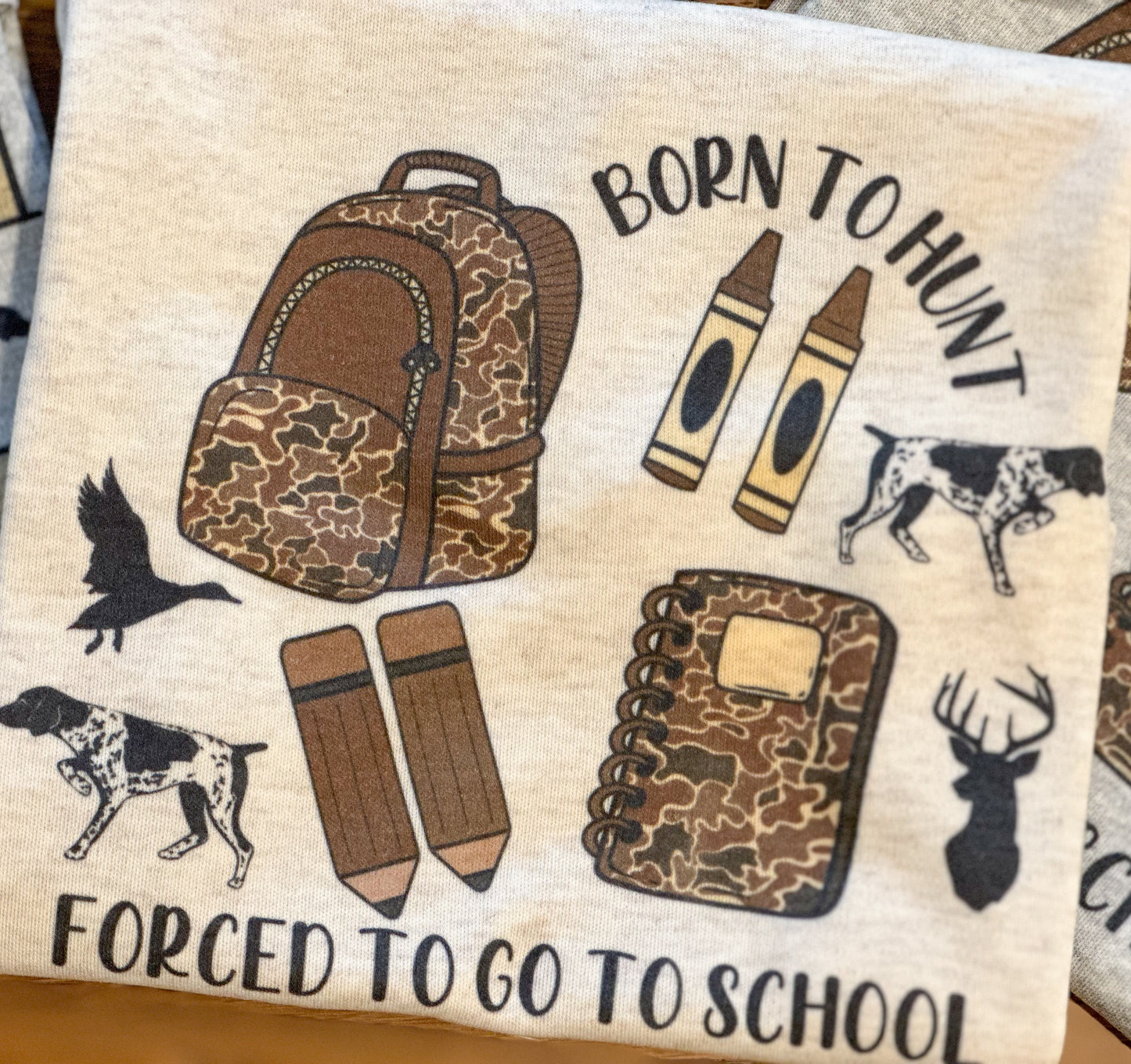 Born to Hunt Forced to go to School