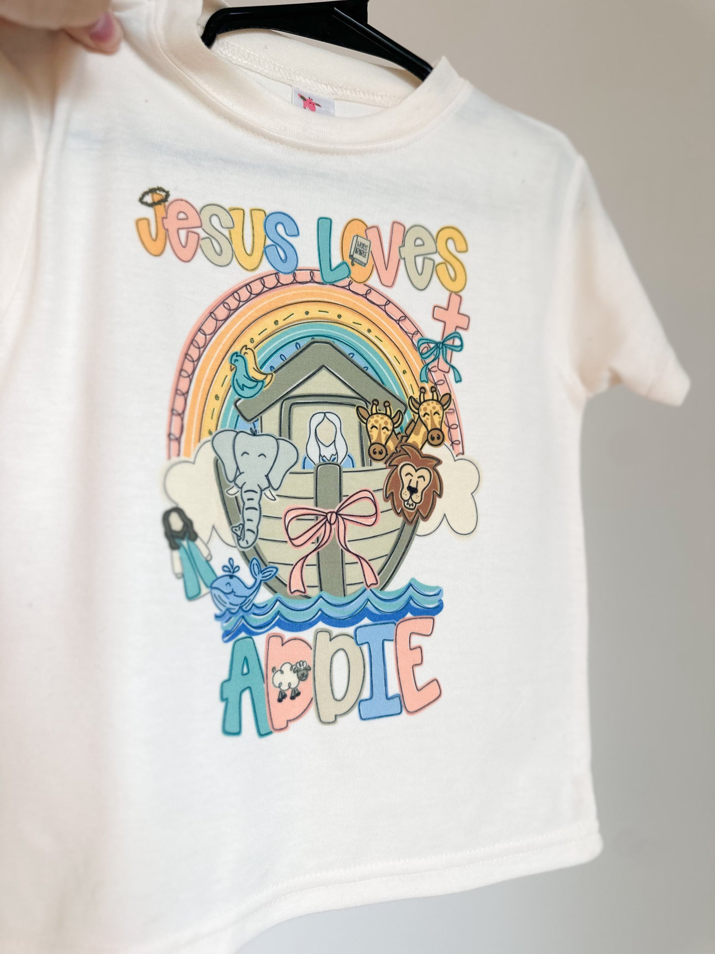 Custom GIRL Jesus Loves Ark