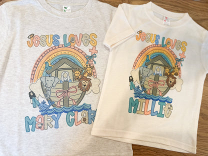 Custom GIRL Jesus Loves Ark