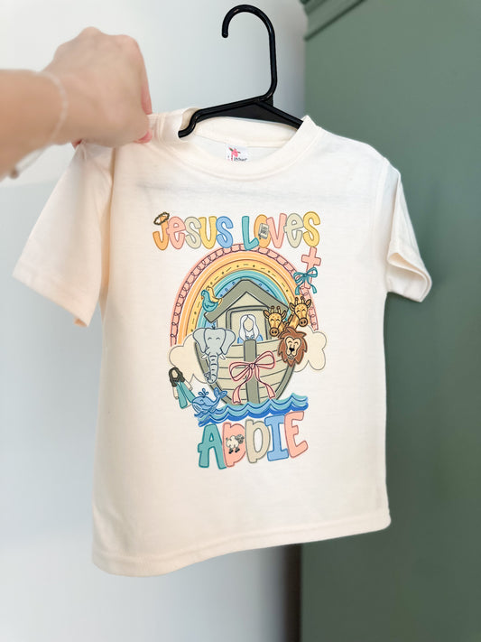 Custom GIRL Jesus Loves Ark