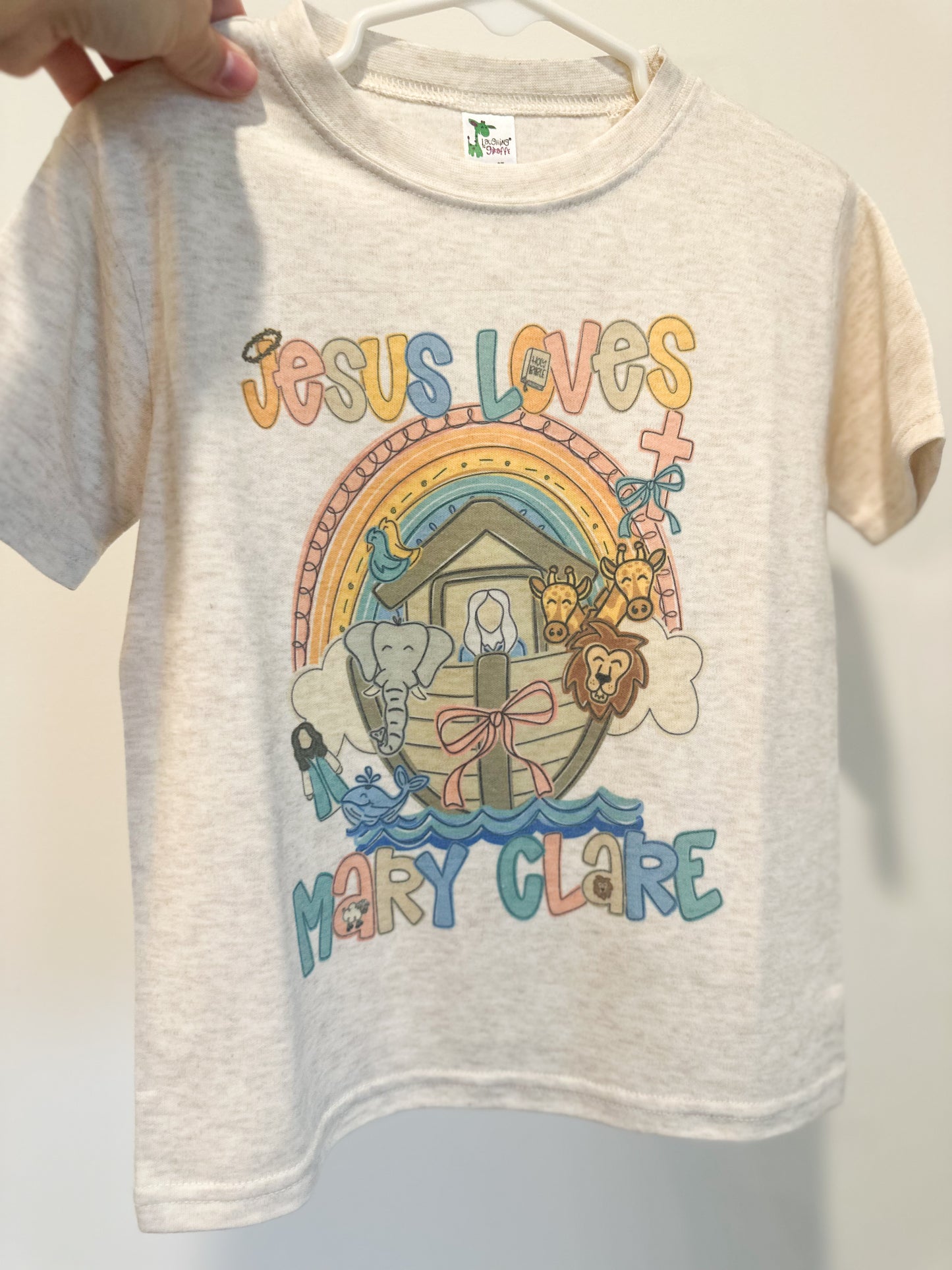 Custom GIRL Jesus Loves Ark