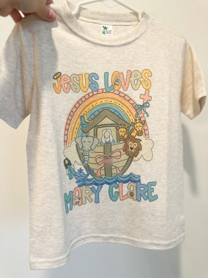 Custom GIRL Jesus Loves Ark