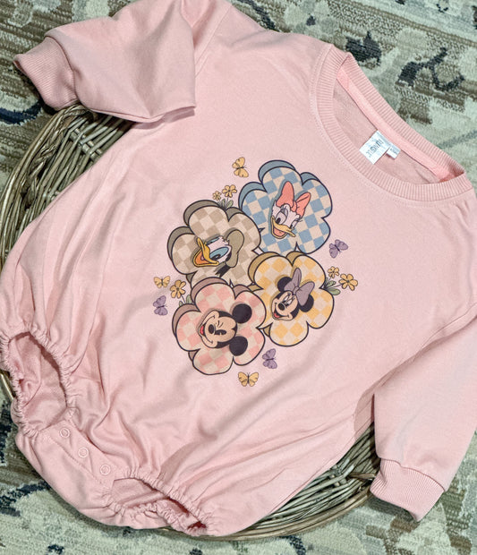 Minnie Mouse Florals | Sweatshirt Bubble