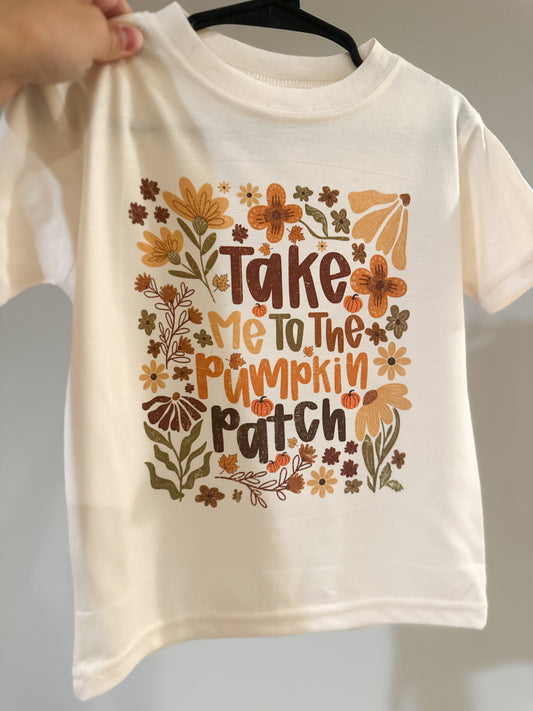 Floral Pumpkin Patch