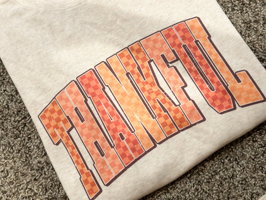 Bright Checkered Thankful
