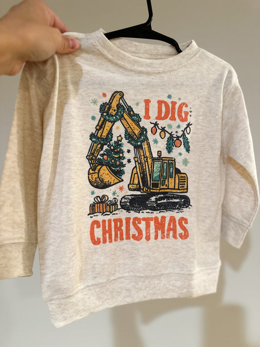 Dig Christmas Excavator