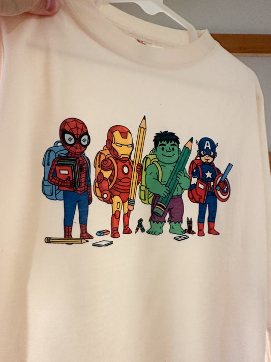 Back to School Superheros
