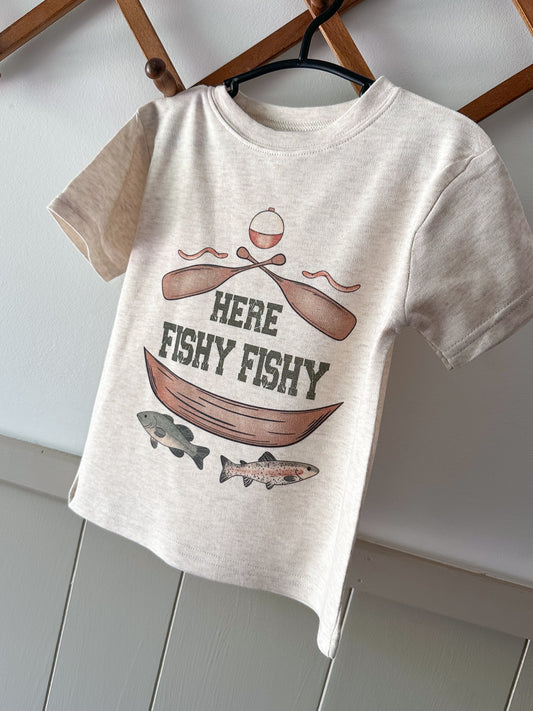 here fishy fishy t-shirt