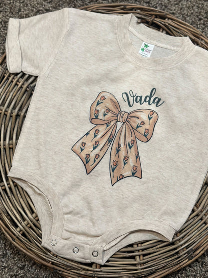 Custom Dainty Tulip Bow