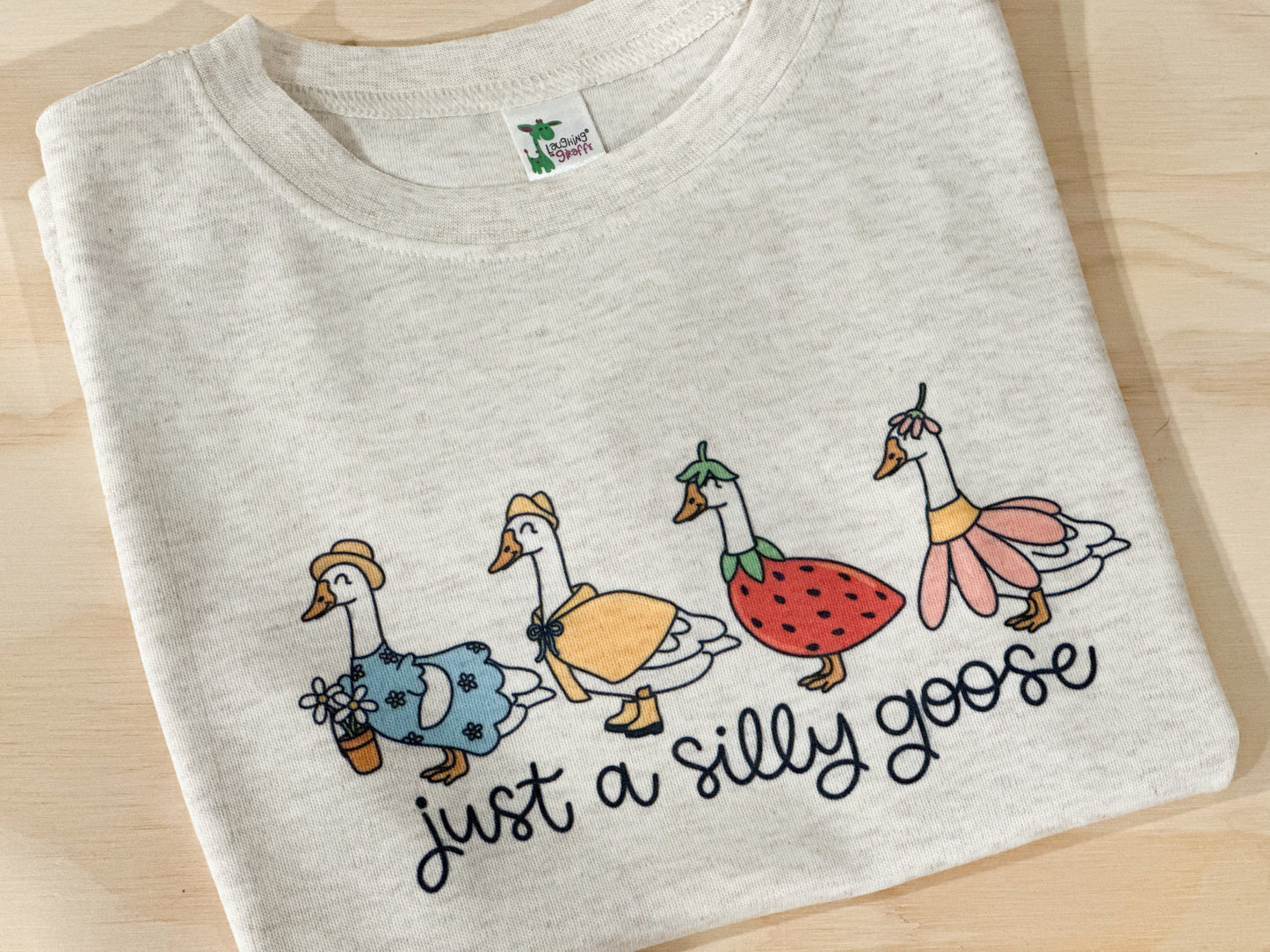 Spring Strawberry Silly Goose