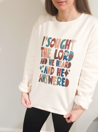 Sought the Lord Faux Yarn