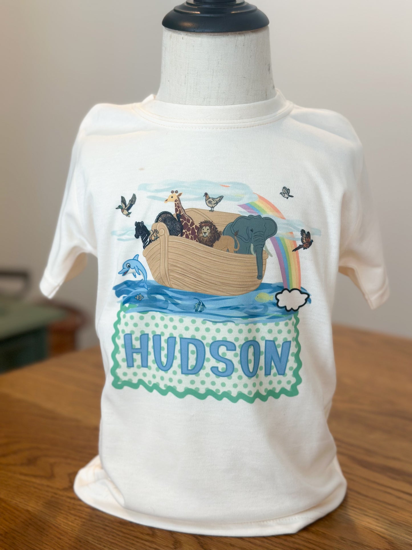 Custom Name BOY Noah Ark