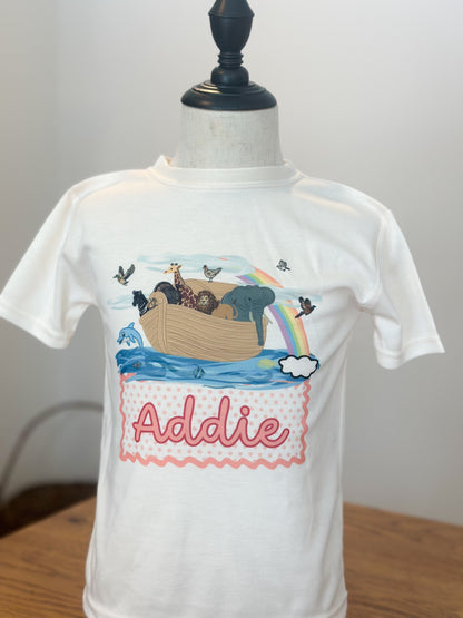 Custom Name GIRL Noah Ark