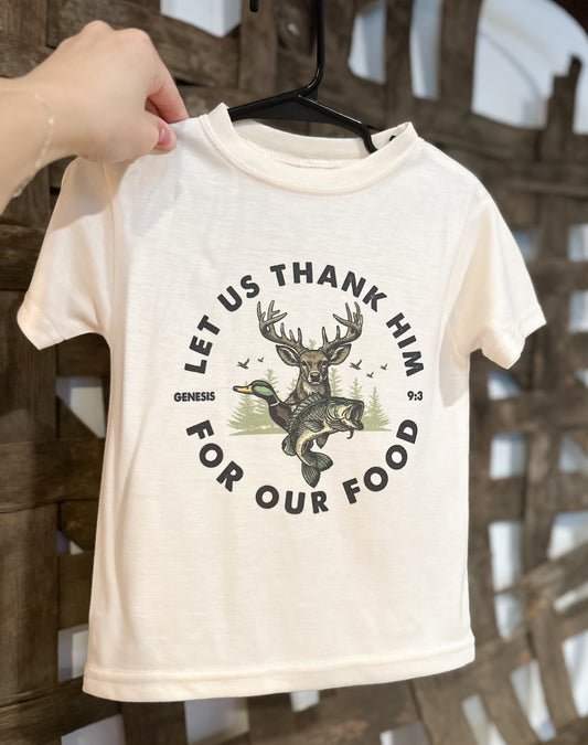 Thank Him For Our Food