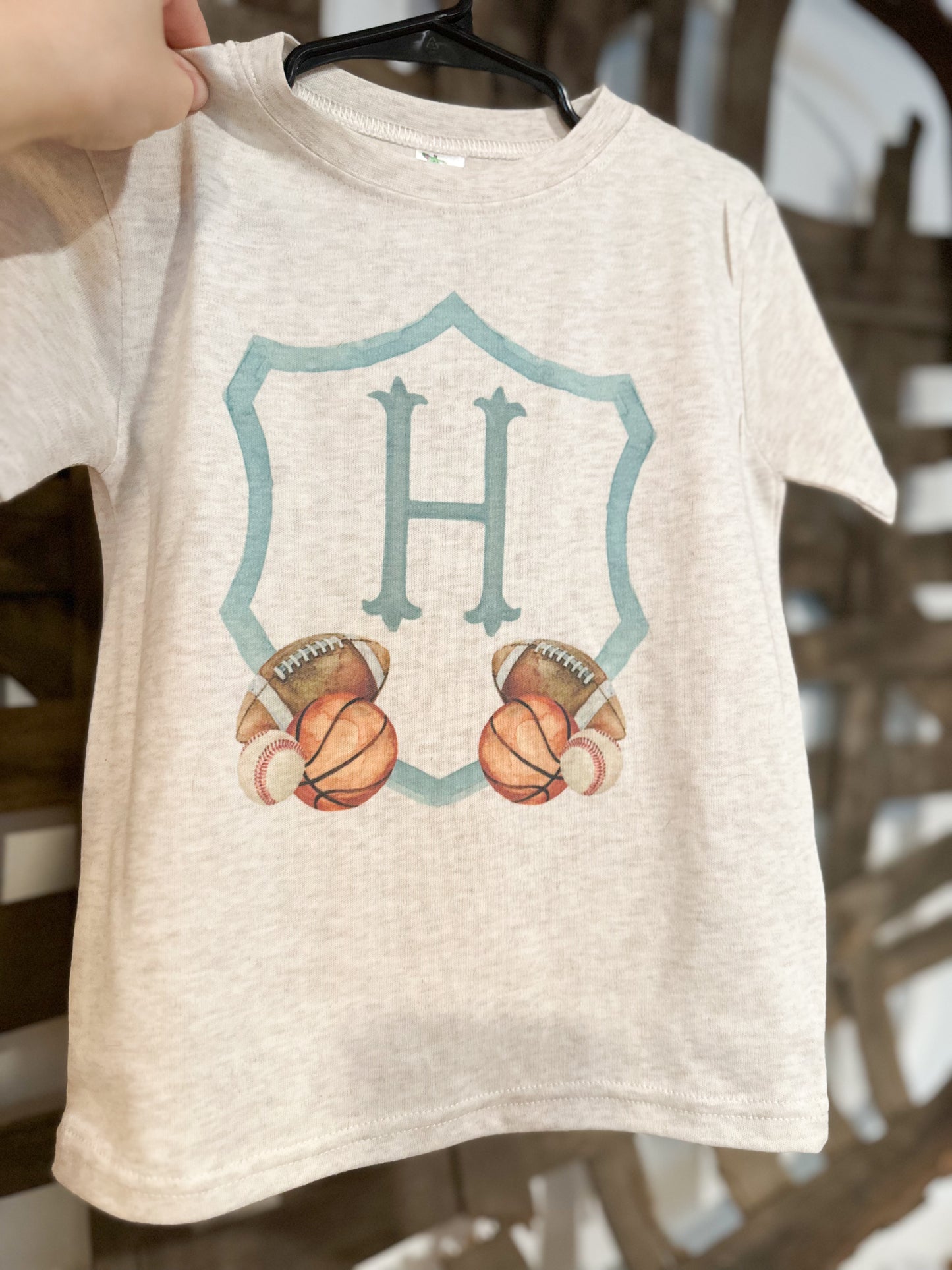 Custom Initial Sports Crest