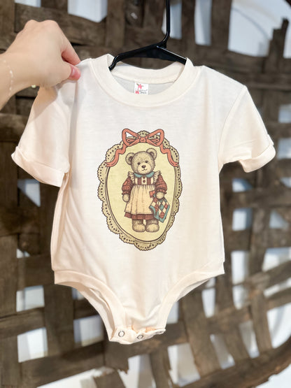 Vintage Quilt Bear