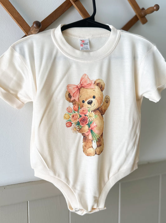 Dainty Bouquet Teddy Bear