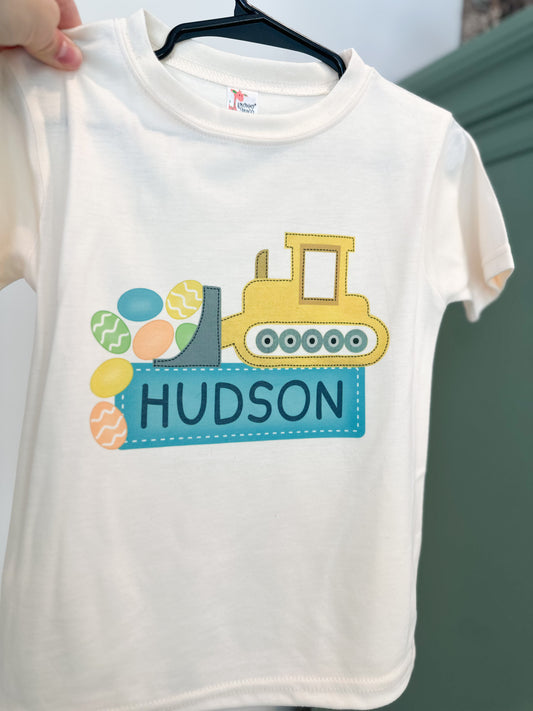 Custom Name Construction Easter Eggs