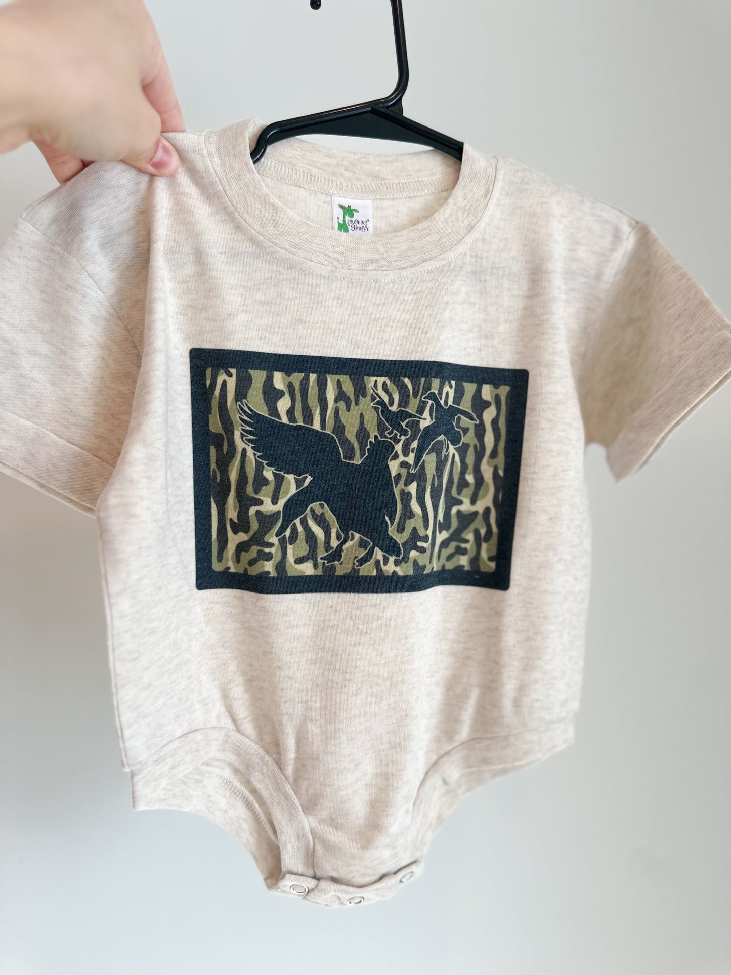 Camo Flying Ducks Patch