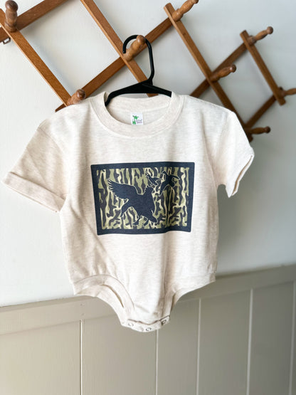 Camo Flying Ducks Patch