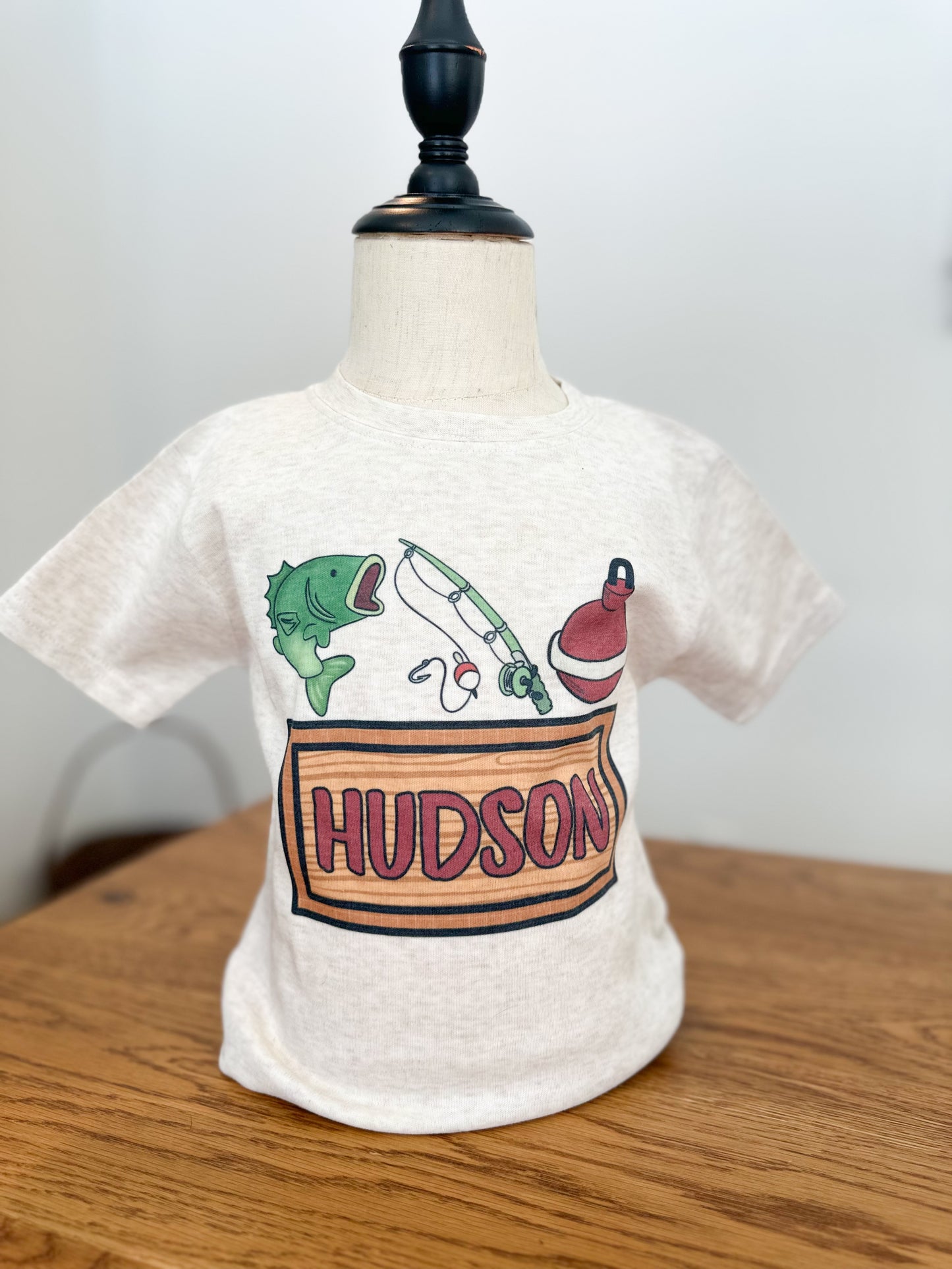 Custom Name Bass Fishing Bobber