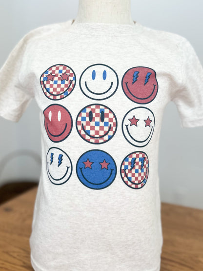 Patriotic Check Smileys