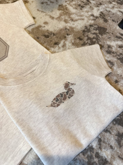 ADULT Camo Duck Logo