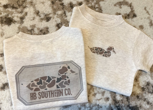 ADULT Camo Duck Logo