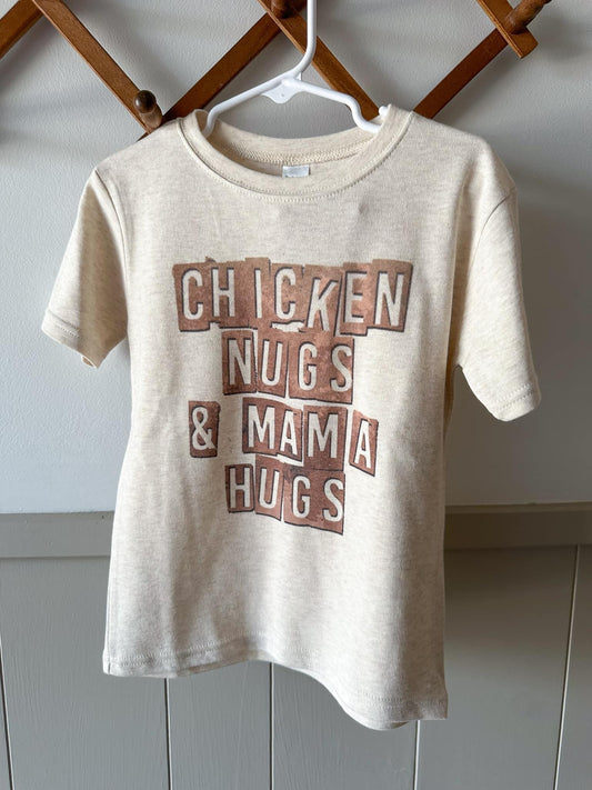 chicken nugs mama hugs shirt