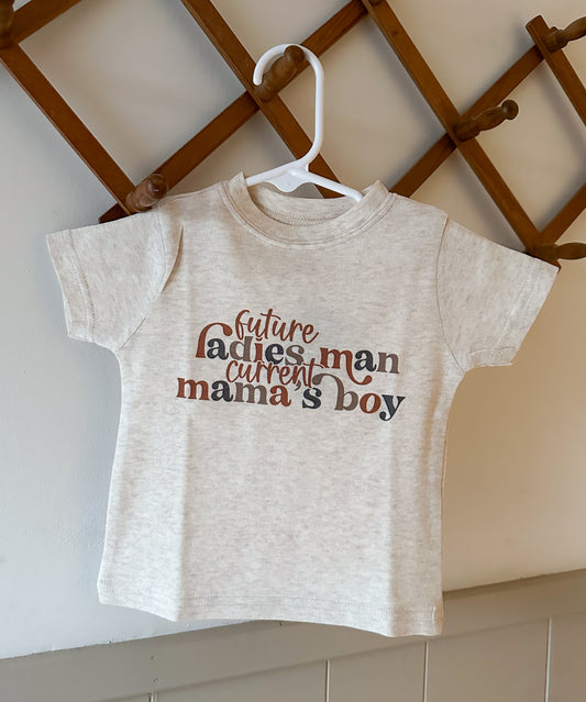 ladies man mama boy shirt